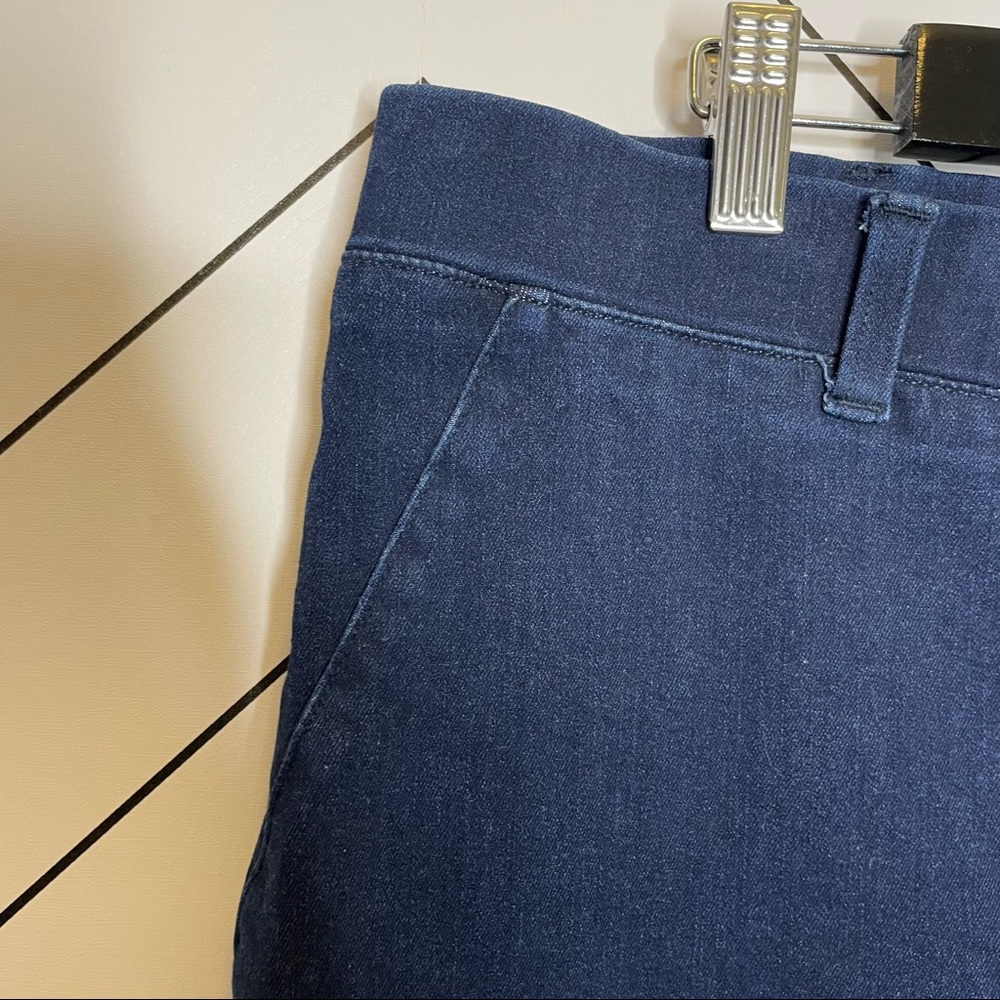 Betabrand | Bootcut Denim Yoga Pants Pull On Stretch Jeans Size 2XL PETITE - Picture 7 of 13
